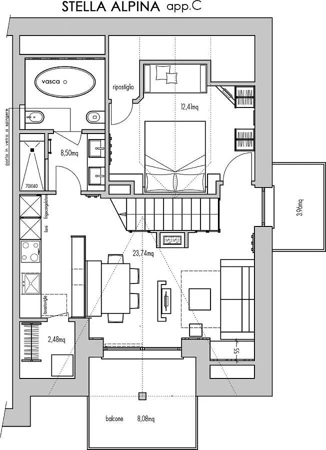 Appartamento Chalet Remi-Stella Alpina Livigno